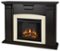 Real Flame - Adelaide Electric Fireplace - Blackwash-Front_Standard