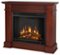 Real Flame - Devin Electric Fireplace - Dark Espresso-Front_Standard