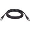 Tripp Lite - 100' N001 Series RJ-45 Snagless Molded CAT-5e Patch Cable - Black-Front_Standard