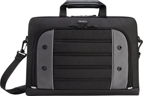  Targus - Drifter Slipcase Laptop Briefcase - Black/Gray