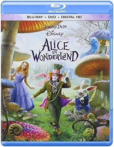  Alice in Wonderland [Blu-ray/DVD] [2 Discs] [2010]