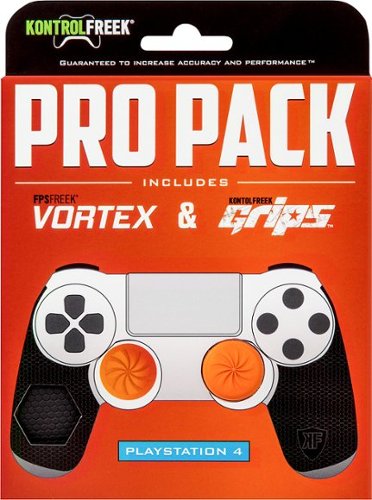  KontrolFreek - Pro Pack for PlayStation 4 - Black/Orange