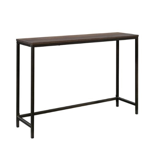Sauder - North Avenue Sofa Table - Brown/Black-Front_Standard 