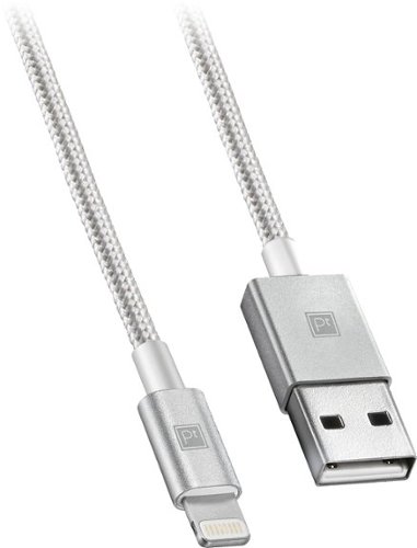  Platinum™ - Apple MFi Certified 5' USB-to-Lightning Charge-and-Sync Cable - White