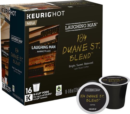  Laughing Man - 184 Duane St. Blend K-Cup Pods (16-Pack)