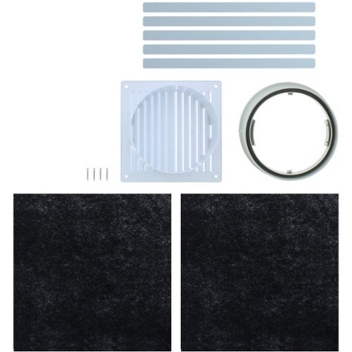 Zephyr - Recirculating Kit for AK91 Range Hood - Black