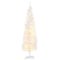 Homcom - Pencil Christmas Tree - White-Front_Standard