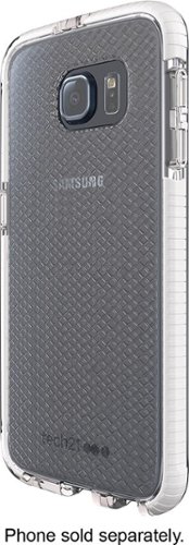  Tech21 - Evo Check Case for Samsung Galaxy S6 Cell Phones - Clear/White