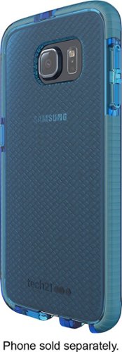  Tech21 - Evo Check Case for Samsung Galaxy S6 Cell Phones - Blue/Gray