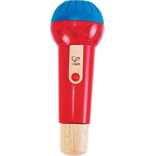 Hape - Hape: Mighty Echo Microphone - Red & Blue - Voice Amplifying & Singing Toy,1+