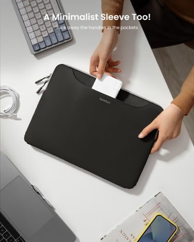 tomtoc TheHer-A21 14-inch Slim Laptop Handbag Sleeve for 14 inch MacBook Pro, 13 MacBook Air & Pro, Microsoft Surface Laptop - Gray SHOP ONLINE
