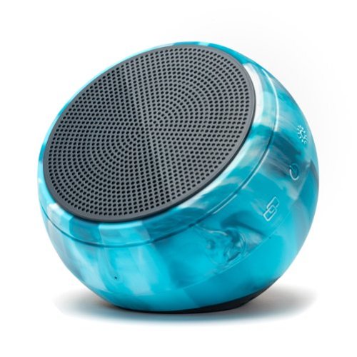 Speaqua Barnacle X Portable Waterproof Bluetooth Speaker with Built in Storage (2,000 songs) - Tidal Blue GLOBAL SHIPPING