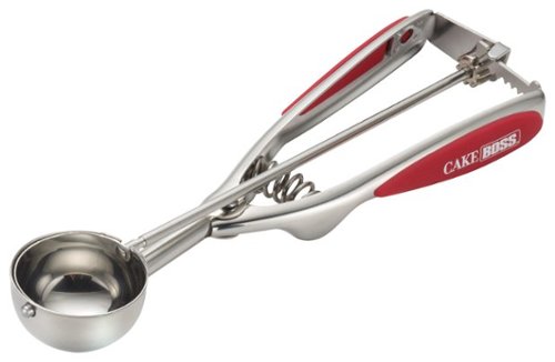  Cake Boss - 2-Tablespoon Mechanical Cookie Scoop - Stainless Steel