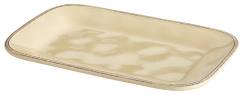  Rachael Ray - Cucina Rectangular Platter - Almond Cream