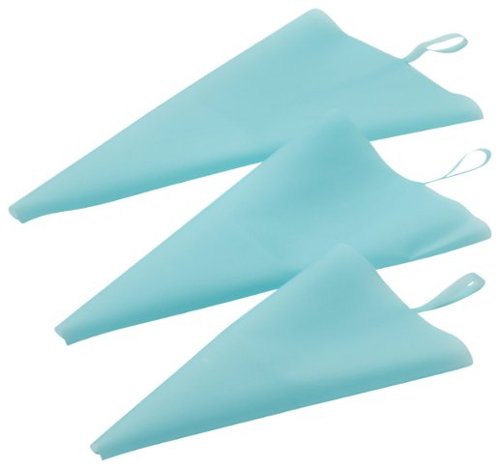  Cake Boss - Plastic Icing Bags (3-Count) - Blue