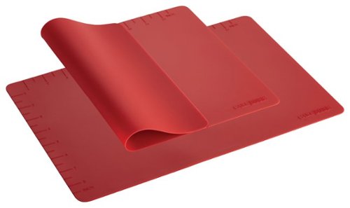  Cake Boss - Silicone Baking Mats (2-Pack) - Red