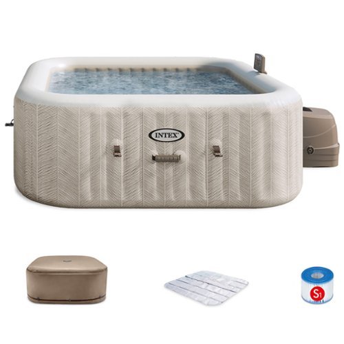 Intex - Inflatable Hot Tub Set - 6 Person-Front_Standard 
