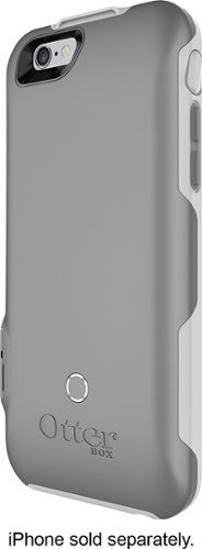  Otterbox - Resurgence Series External Battery Case for Apple® iPhone® 6 - Gunmetal Gray/White