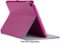 Speck - StyleFolio Case for Apple® iPad® mini 4 - Fuschia/Nickel Gray-Angle_Standard