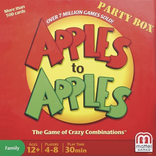  Mattel - Apples to Apples Party Box Card Game - Red