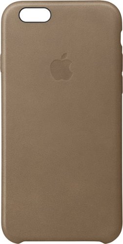  Apple - iPhone® 6s Plus Leather Case - Brown