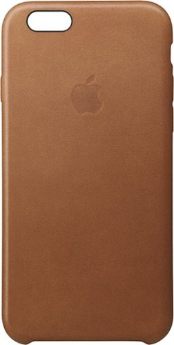  Apple - iPhone® 6s Plus Leather Case - Saddle Brown