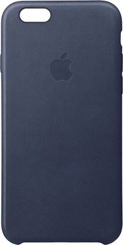  Apple - iPhone® 6s Plus Leather Case - Midnight Blue