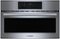Bosch - Benchmark Series 1.6 Cu. Ft. Convection Built-In Microwave with Sensor Cooking - Stainless Steel-Front_Standard