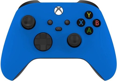 Custom Controllerzz - Custom Wireless Controller for Xbox Series X|S, Xbox One, & PC - Blue-Front_Standard 
