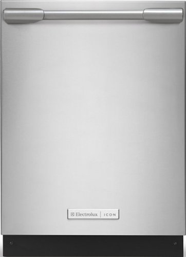 Electrolux - ICON 24" Top Control Built-In Dishwasher with Tub - Stainless Steel-Front_Standard 