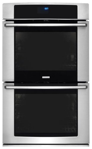 Electrolux - 27" Built-In Double Electric Convection Wall Oven - Stainless Steel-Front_Standard 