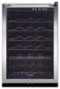 Frigidaire - 42-Bottle Wine Cooler - Stainless steel-Front_Standard
