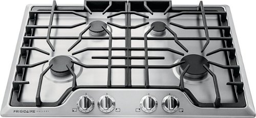 Frigidaire - Gallery 30" Built-In Gas Cooktop - Stainless steel