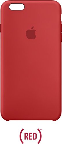  Apple - iPhone® 6s Plus Silicone Case - (PRODUCT)RED
