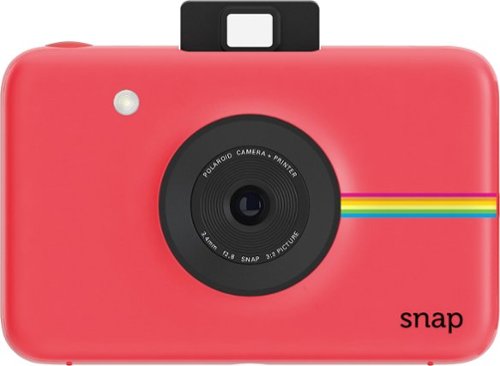  Polaroid - Snap 10.0-Megapixel Digital Camera - Red