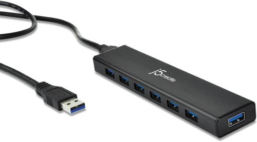 j5create USB 3.0 7-Port HUB - Black WHERE TO BUY