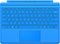 Microsoft - Surface Pro Type Cover - Bright Blue-Front_Standard