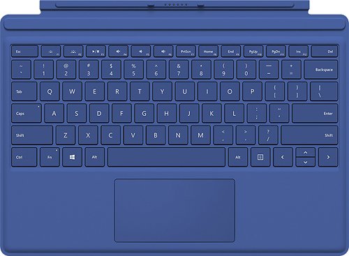  Microsoft - Surface Pro Type Cover - Blue