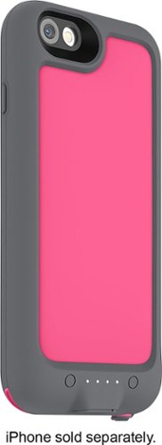  mophie - Juice Pack H2PRO External Battery Case for Apple® iPhone® 6 and 6s - Pink