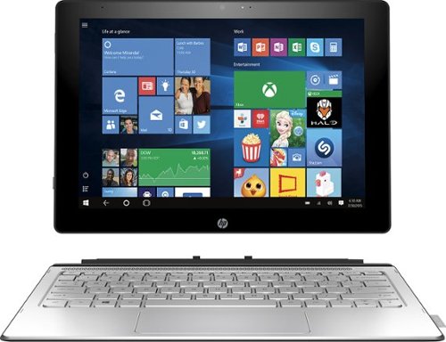  HP - Spectre x2 2-in-1 12&quot; Touch-Screen Laptop - Wi-Fi + 4G LTE - Intel Core m7 - 8GB Memory - 256GB Solid State Drive - Natural Silver