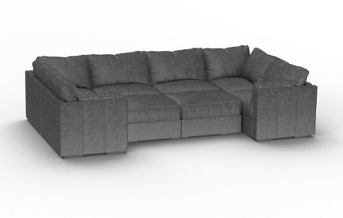 Lovesac - 8 Seats (4 Storage) + 10 Angled Sides Corded Velvet Sactional & Lovesoft