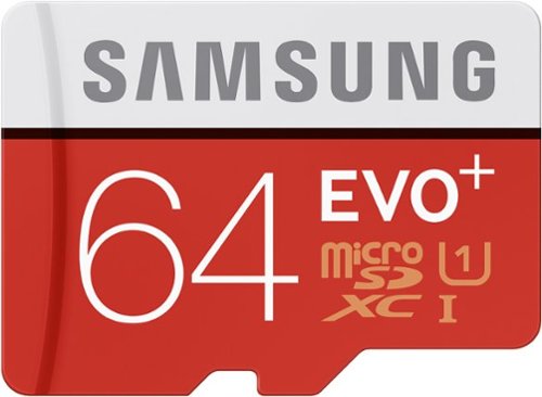  Samsung - EVO+ 64GB microSDXC UHS-I Memory Card