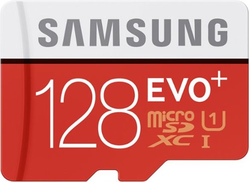  Samsung - EVO+ 128GB microSDXC UHS-I Memory Card
