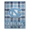 Pegasus - North Carolina Tar Heels 66" x 95" Oversized Plaid FAN-mily Ultra Cozy Blanket - Multicolor-Front_Standard