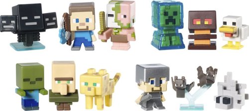  Minecraft Mini Figure 3-Pack - Styles May Vary