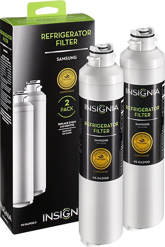  Insignia™ - Water Filters for Select Samsung Refrigerators (2-Pack)