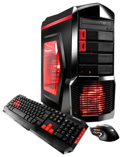  iBUYPOWER - Desktop - AMD FX-Series - 8GB Memory - 1TB Hard Drive - Black/Red