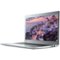 Toshiba - 13.3" Chromebook - Intel Celeron - 4GB Memory - 16GB Solid State Drive - Ice Blue Silver-Front_Standard
