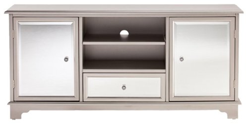 

SEI Furniture - Mirage TV/Media Stand - Silver