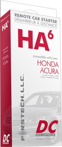  CompuStar - Remote Start Kit for Select Honda and Acura Vehicles - Black